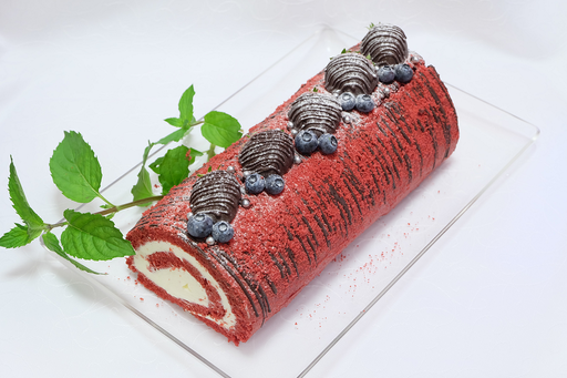 [11331] Red velvet toorjuusturull KG